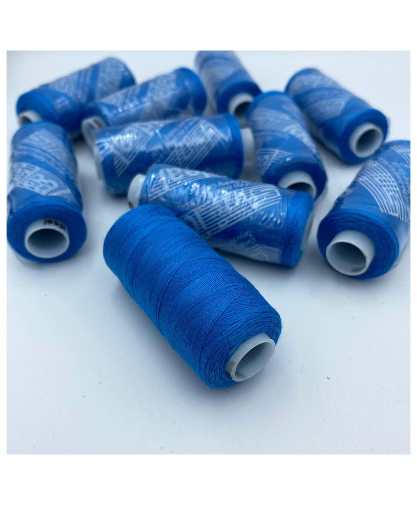 Sewing thread 40/2, 400 yards, color light blue Sewing thread 40/2, 400 yards, color light blue