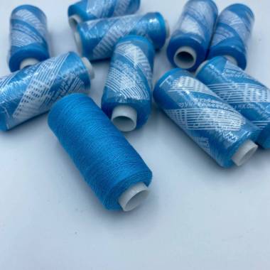 Sewing thread 40/2, 400 yards, color light blue