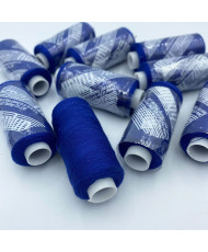 Sewing thread 40/2, 400 yards, color blue