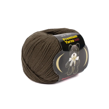 Пряжа Premium Yarns Amigurumi Toys шоколад (1009)