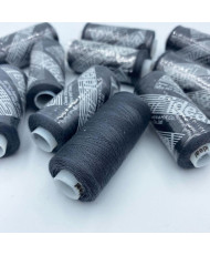 Sewing thread 40/2, 400 yards, color dark gray (338)