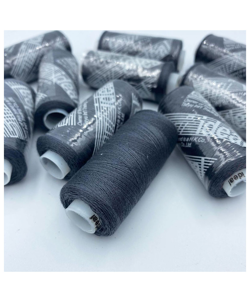 Sewing thread 40/2, 400 yards, color dark gray (338) Sewing thread 40/2, 400 yards, color dark gray (338)
