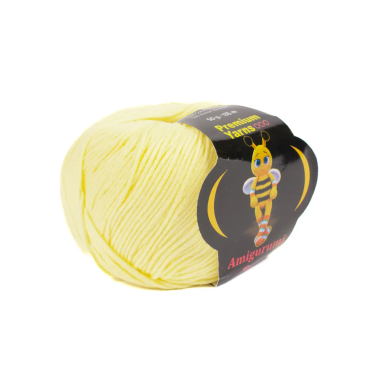 Пряжа Premium Yarns Amigurumi Toys банановий шейк (1034)