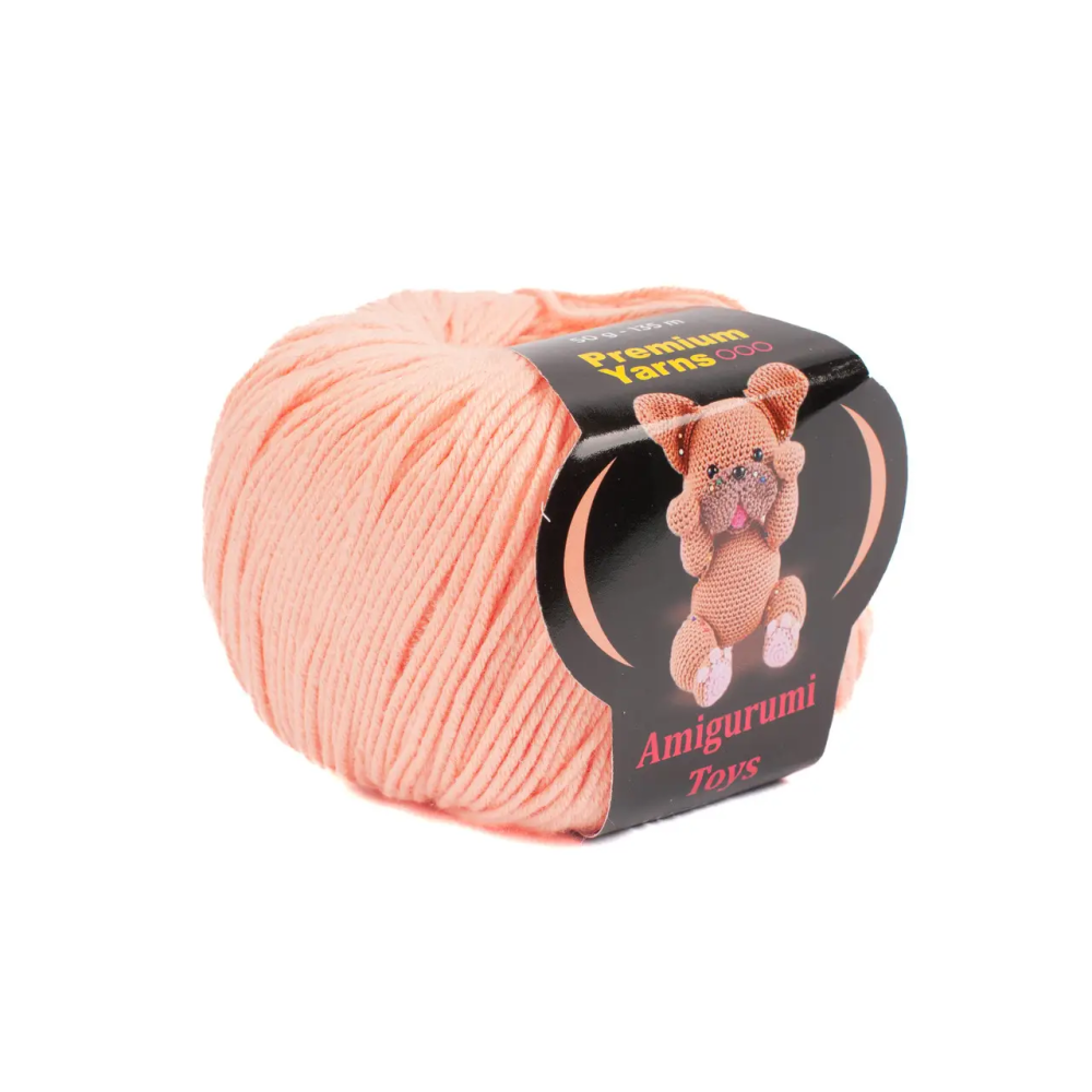Пряжа Premium Yarns Amigurumi Toys персиковый (1014) Пряжа Premium Yarns Amigurumi Toys персиковый (1014)
