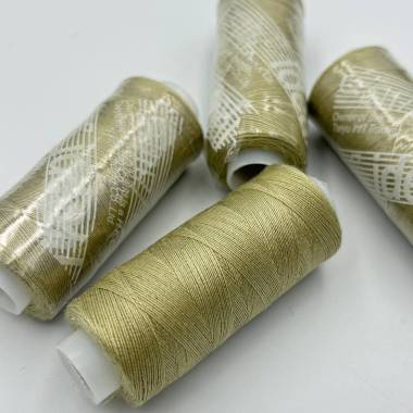 Нитка швейная 40/2, 400 ярдов, цвет песочный