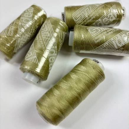 Нитка швейная 40/2, 400 ярдов, цвет оливка