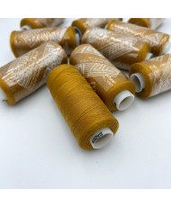 Sewing thread 40/2, 400 yards, color mustard