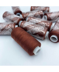 Sewing thread 40/2, 400 yards, color redwood