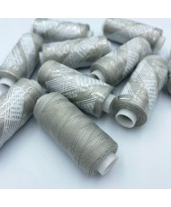 Sewing thread 40/2, 400 yards, color light gray