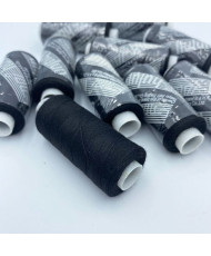 Sewing thread 40/2, 400 yards, color black