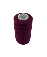Denim thread 20/3, 150 m, burgundy color (125)