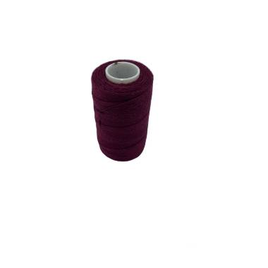 Нитка джинсова 20/3, 150 м, колір бордовий (125)