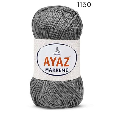Полипропиленовый шнур Makreme Ayaz, серый (1130)