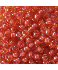 Preciosa beads №10/0, 50 g, chameleon, pink (11398/877)
