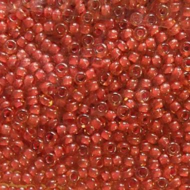 Бисер Preciosa №10/0, 50 г, хамелеон, розовый (11398/877)