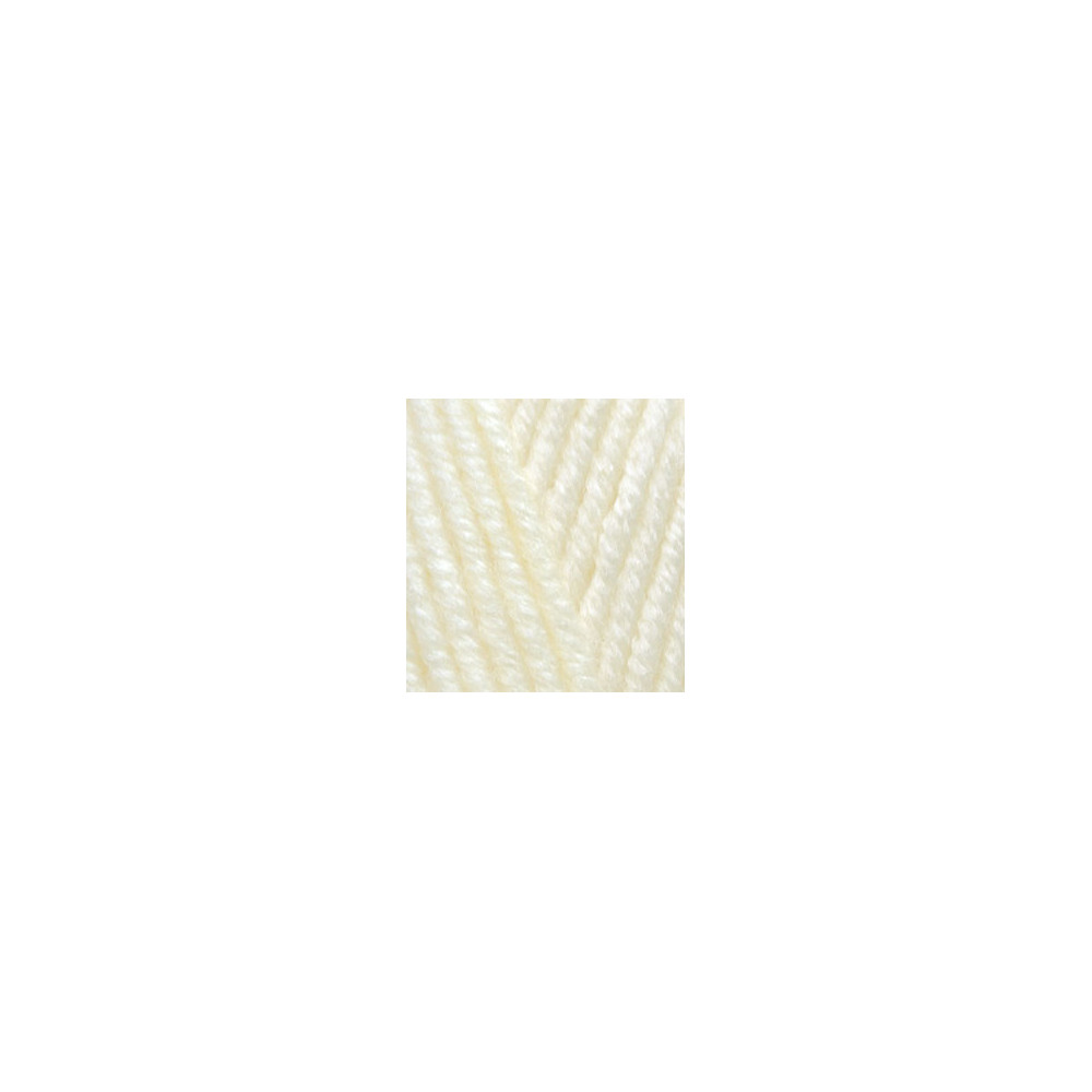 Yarn Alize Superlana Maxi cream (01)