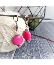Knitting marker "Pink lollipop"