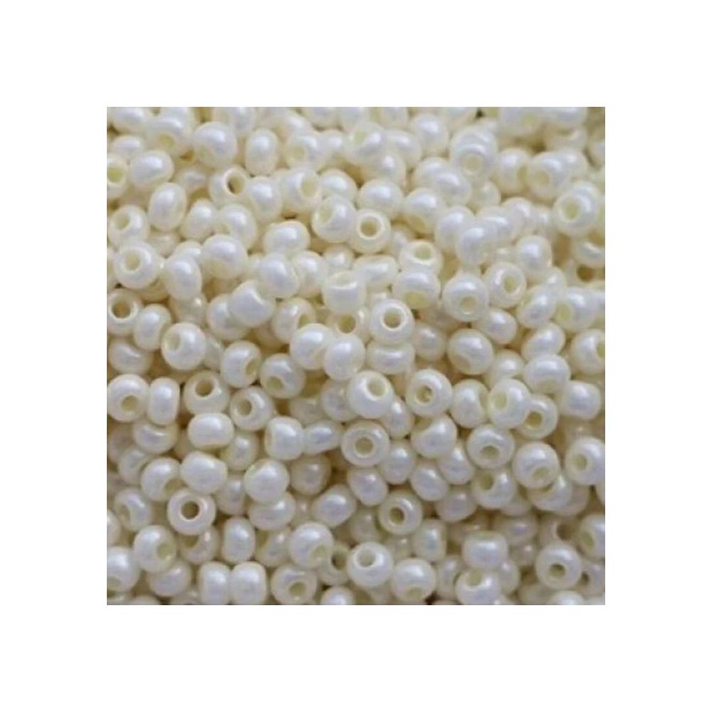 Preciosa beads №10/0, 50 g, pearl milk (46381/260) Preciosa beads №10/0, 50 g, pearl milk (46381/260)