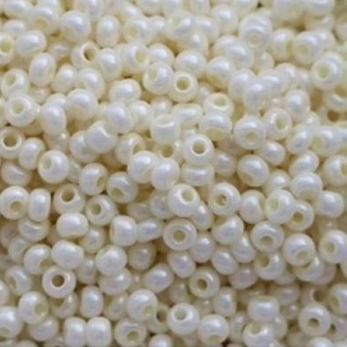 Preciosa beads №10/0, 50 g, pearl milk (46381/260)