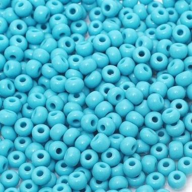 Preciosa beads №10/0, 50 g, opaque blue (63030/887)