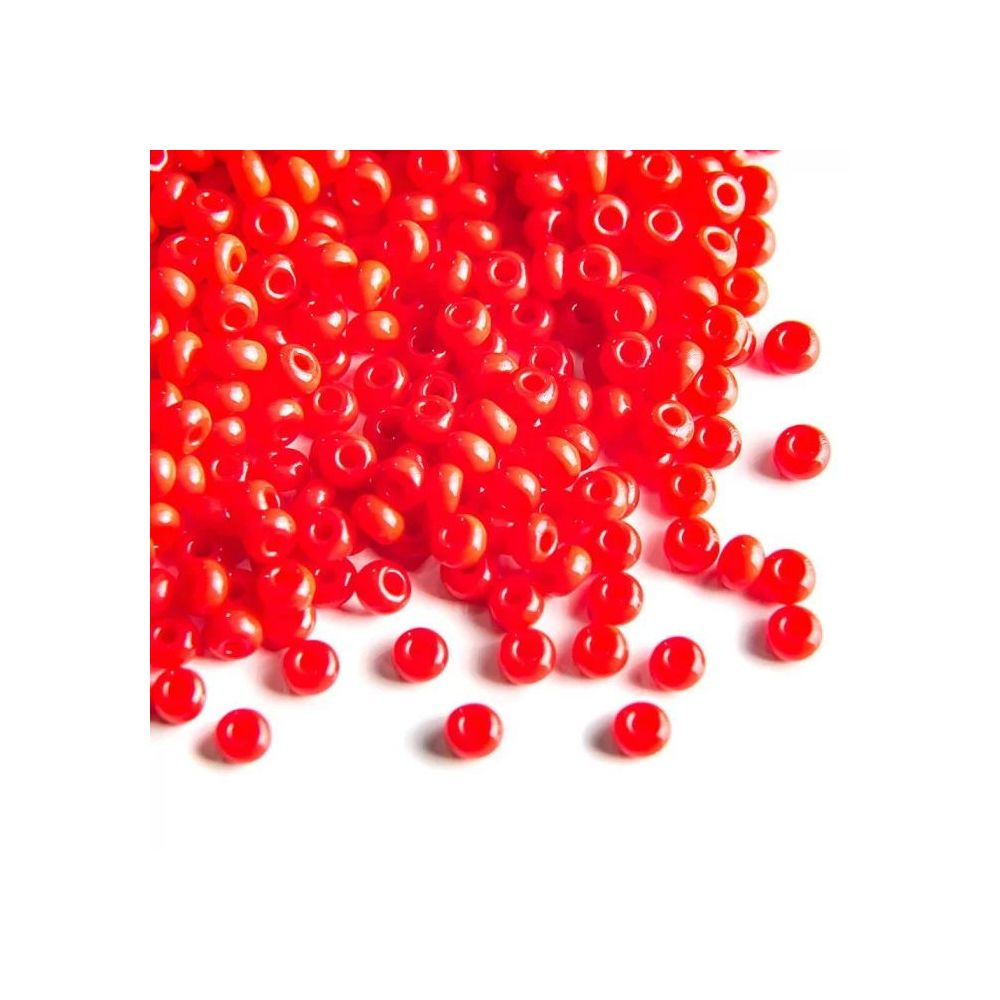Preciosa beads №10/0, 50 g, natural red (93170/204) Preciosa beads №10/0, 50 g, natural red (93170/204)