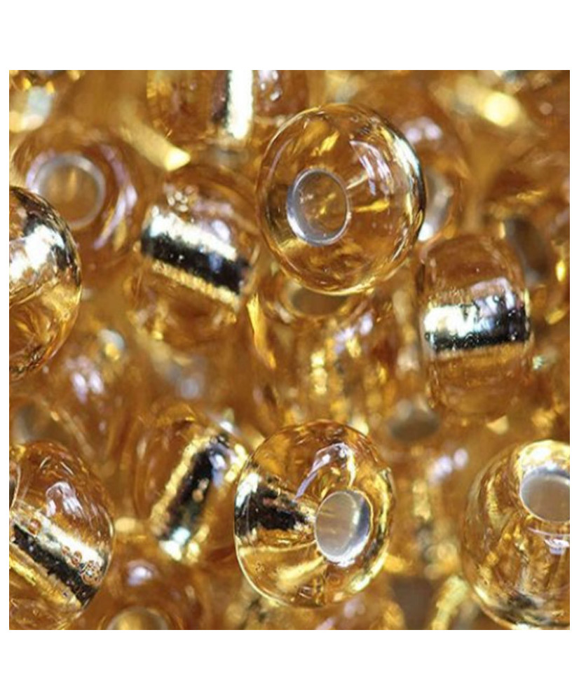 Preciosa beads №4/0, 50 g, tshiny gold (17050/4025) Preciosa beads №4/0, 50 g, tshiny gold (17050/4025)