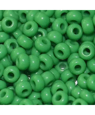 Preciosa beads №4/0, 50 g, natural green (53250/4047)