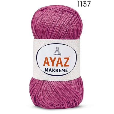 Полипропиленовый шнур Makreme Ayaz, розовый (1137)