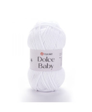 Yarn YarnArt Dolce Baby white (741)