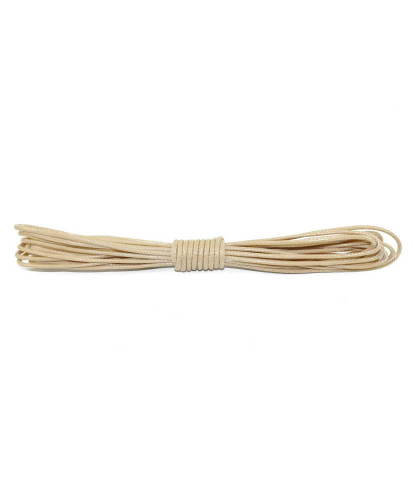 Waxed Cord, Beige, 2mm*5m 1560005 Waxed Cord, Beige, 2mm*5m 1560005