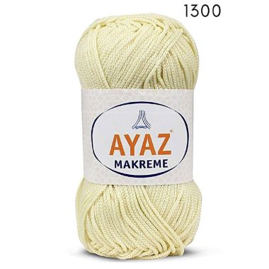 Полипропиленовый шнур Makreme Ayaz, крем (1300)
