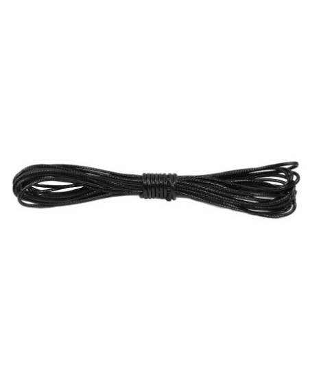 Waxed Cord, Black, 2 mm*5m 1560015