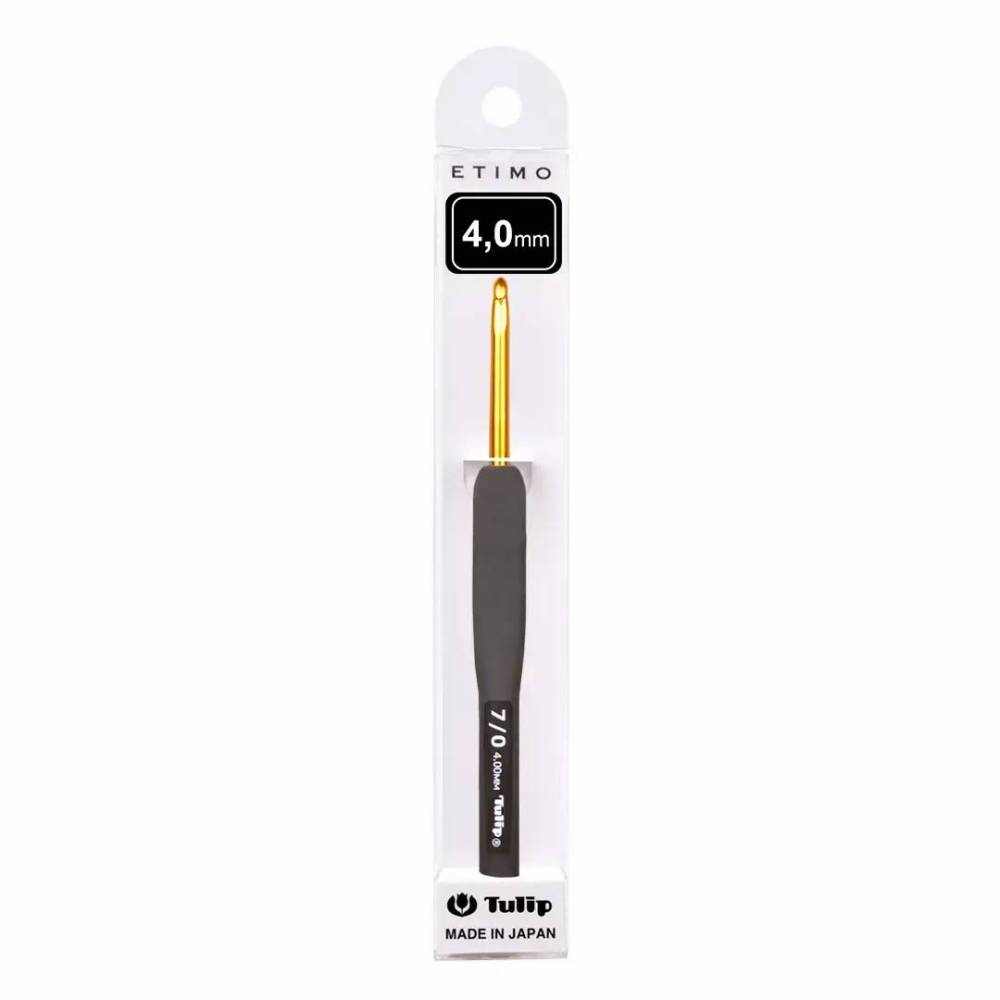 Crochet hook Tulip Etimo 4.0 mm , 14 cm (T15-700e) Crochet hook Tulip Etimo 4.0 mm , 14 cm (T15-700e)