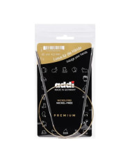 Addi Premium Classic сircular knitting needles , 60 cm 4,0 mm (105-7/4-60)
