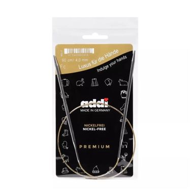 Спицы круговые Addi Premium Classic, 60 см 4,0 мм (105-7/4-60)