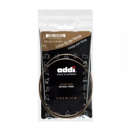 Спицы круговые Addi Premium Classic, 100 см 2,5 мм (105-7/2,5-100)