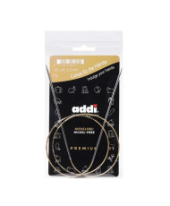 Addi Premium Classic сircular knitting needles , 80 cm 2,5 mm (105-7/2,5-80)