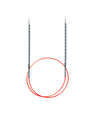 Addi Novel Circular Knitting Needles with Square Section, Brass 80 cm, 4.5 mm (717-7/4.5-80)
