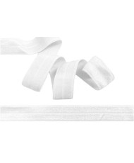 Elastic band edging 4580/020 - 20 mm - white