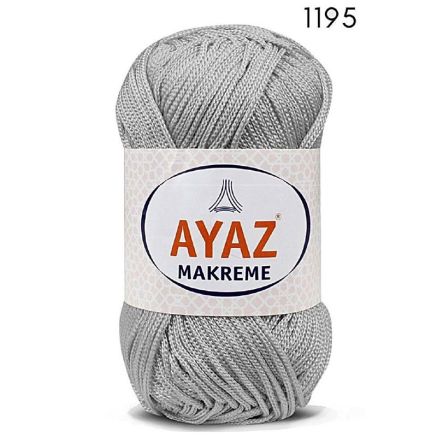 Поліпропіленовий шнур Makreme Ayaz, срібло (1195)
