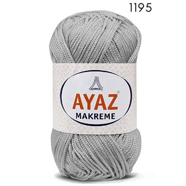 Полипропиленовый шнур Makreme Ayaz, серебро (1195)