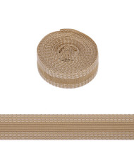 Trouser tape beige adhesive 2.5 cm, 1 meter