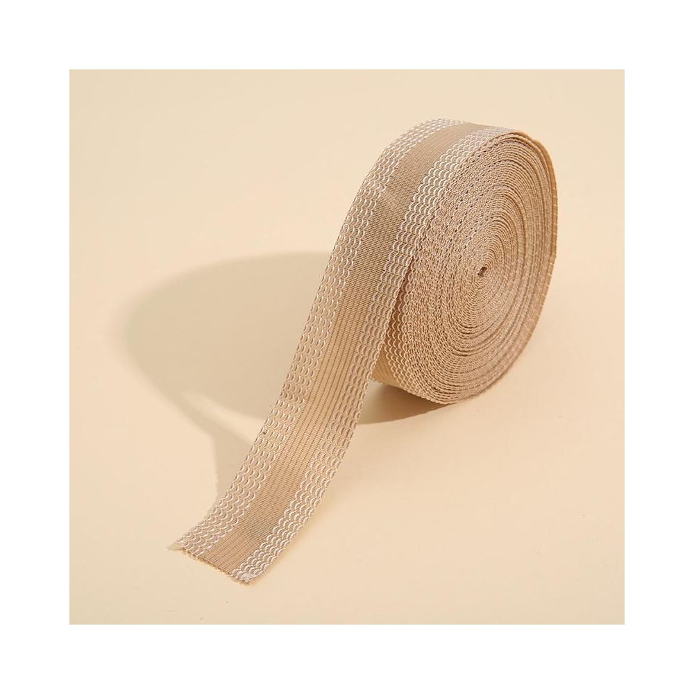 Trouser tape beige adhesive 2.5 cm, 1 meter