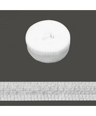 Trouser tape white adhesive 2.5 cm, 1 meter