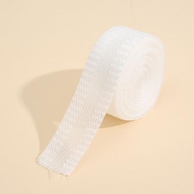 Trouser tape white adhesive 2.5 cm, 1 meter