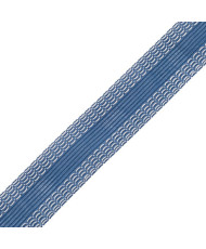 Trouser tape blue adhesive 2.5 cm, 1 meter