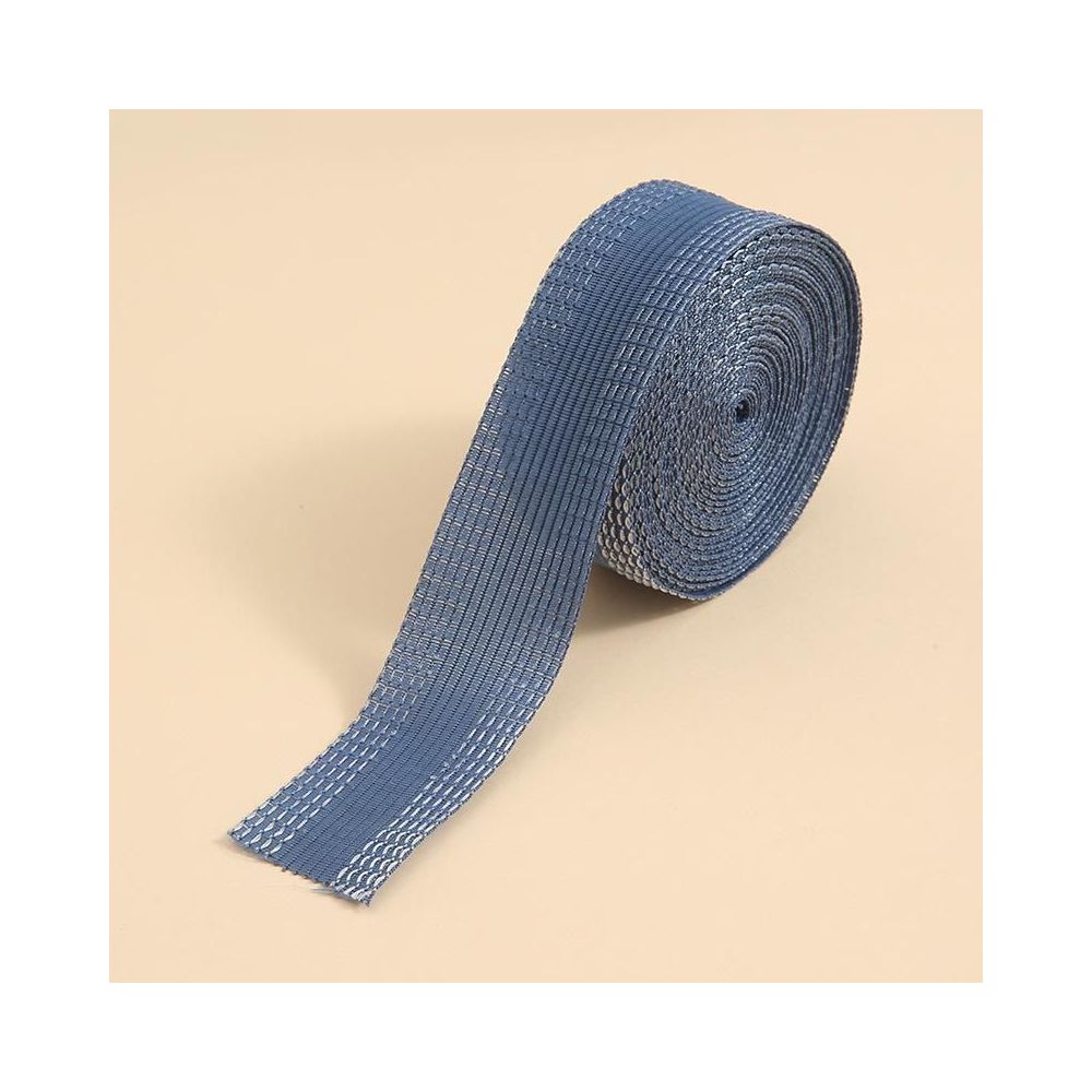 Trouser tape blue adhesive 2.5 cm, 1 meter