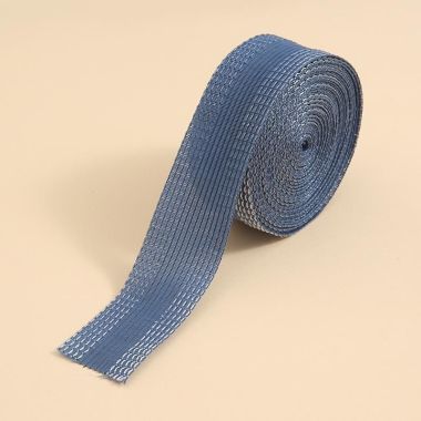 Trouser tape blue adhesive 2.5 cm, 1 meter