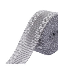 Trouser tape gray adhesive 2.5 cm, 1 meter