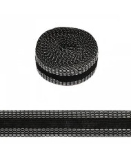 Trouser tape black adhesive 2.5 cm, 1 meter